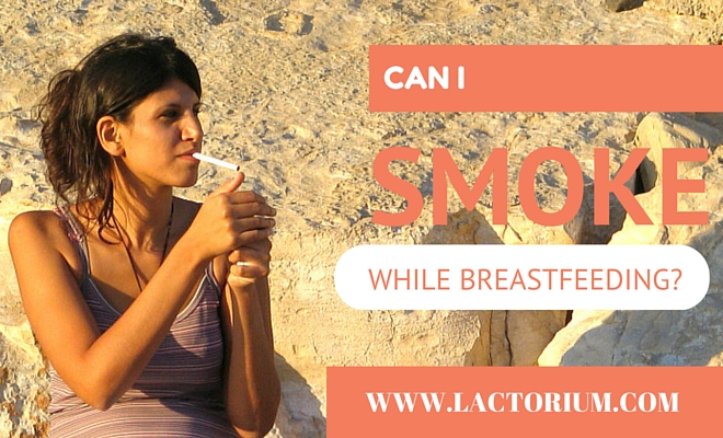 smoking while breastfeeding